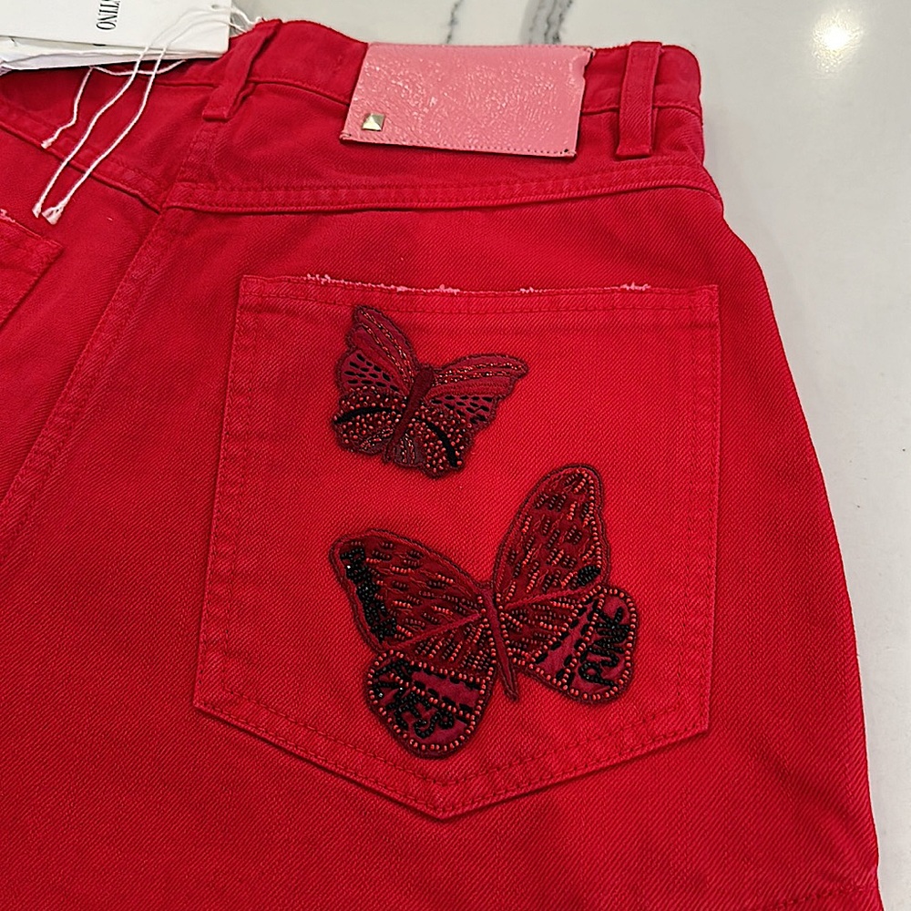 Valentino Denim Shorts - Picture 3 of 12